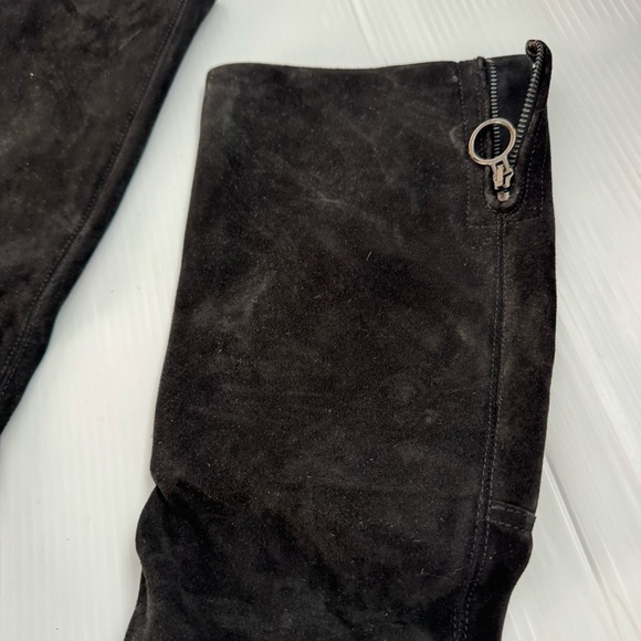 🆕 Miz Mooz Black Over the Knee suede leather Boots size 39 (8.5-9 US) NWOT - Picture 3 of 14